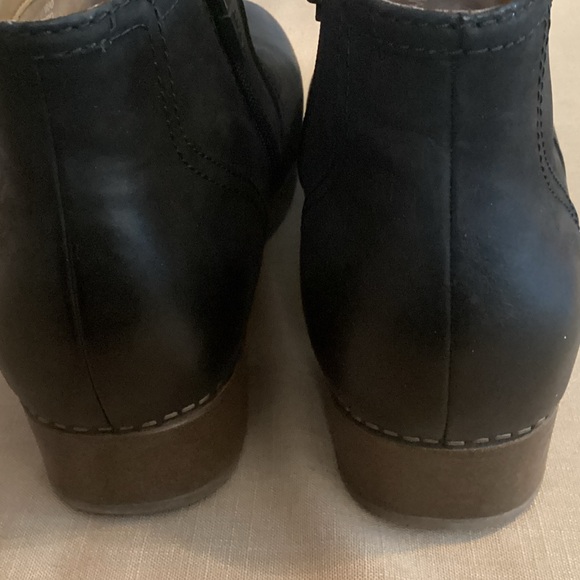 NWT Dansko womens  Black Leather Boots - Picture 8 of 9